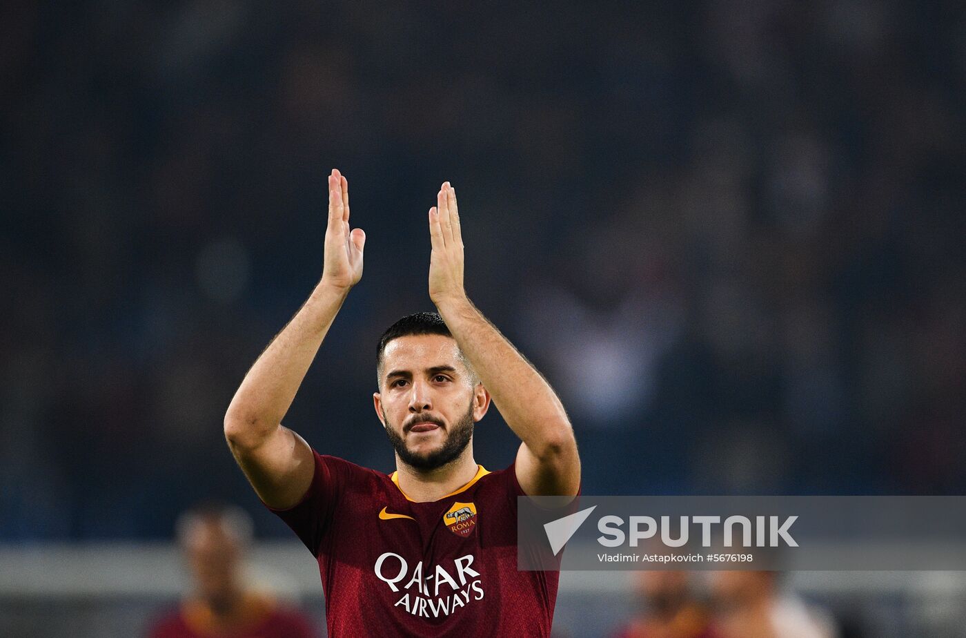 Italy Soccer Champions League Roma - CSKA