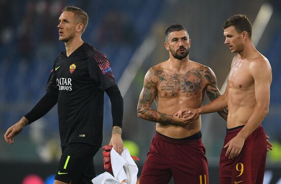 Italy Soccer Champions League Roma - CSKA