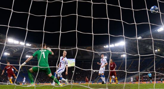 Italy Soccer Champions League Roma - CSKA