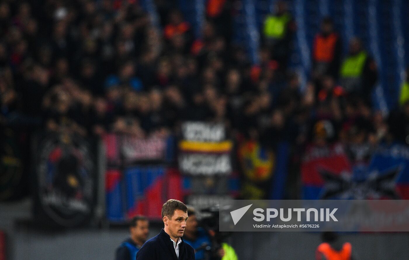 Italy Soccer Champions League Roma - CSKA