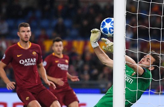 Italy Soccer Champions League Roma - CSKA