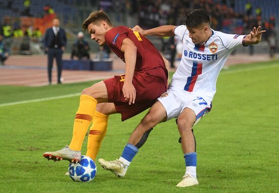 Italy Soccer Champions League Roma - CSKA