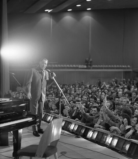 Duke Ellington's jazz orchestra in USSR