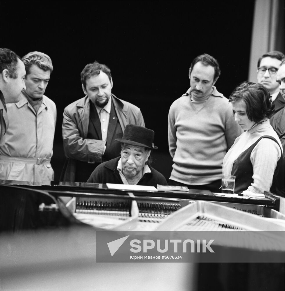 Duke Ellington's jazz orchestra in USSR