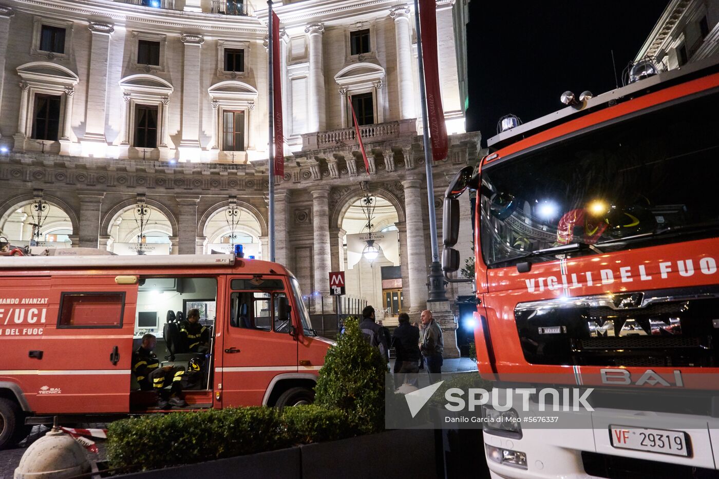 Italy Soccer CSKA Fans