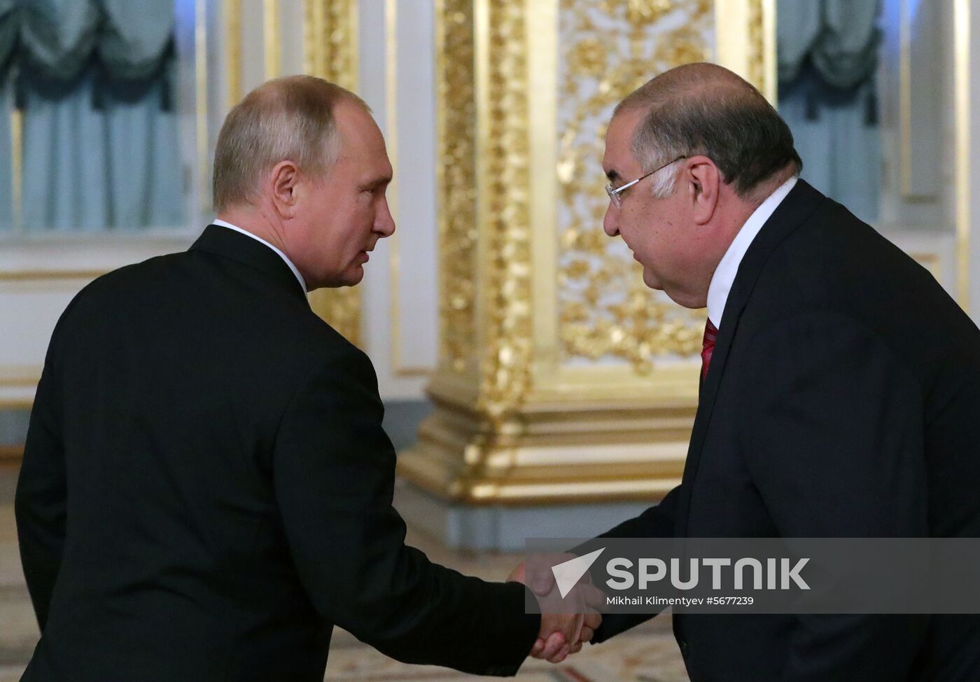 President Vladimir Putin meets with Italian Prime Minister Giuseppe Conte