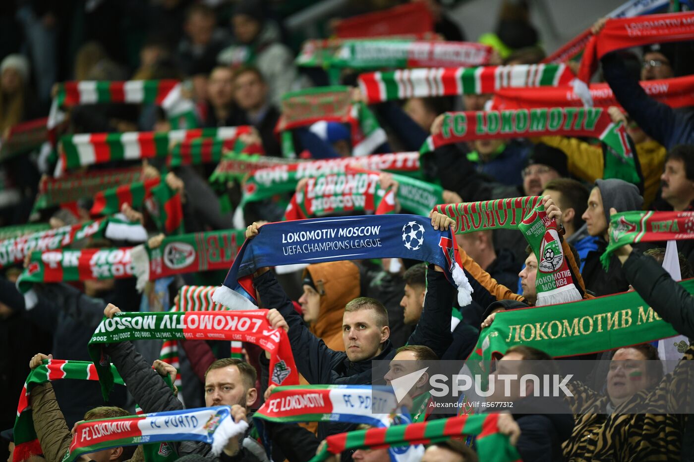 Russia Soccer Champions League Lokomotiv - Porto
