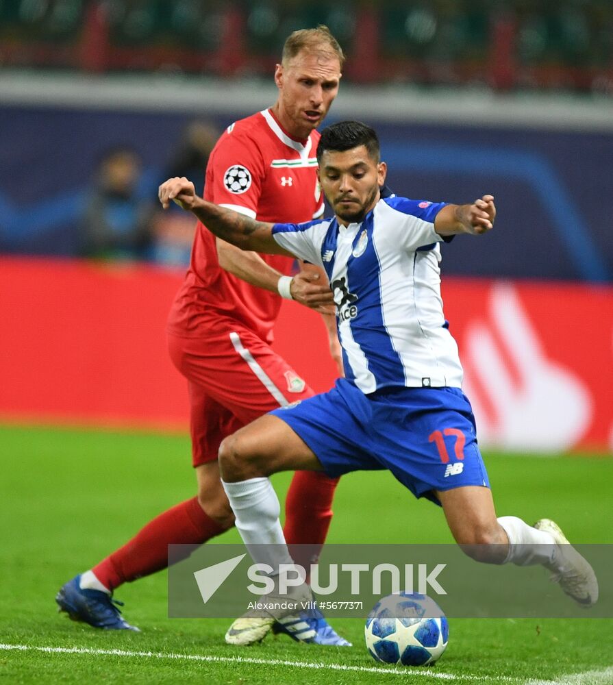 Russia Soccer Champions League Lokomotiv - Porto