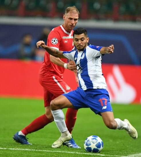 Russia Soccer Champions League Lokomotiv - Porto