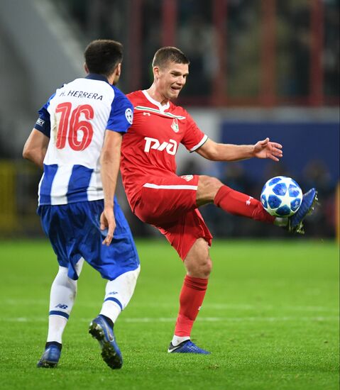 Russia Soccer Champions League Lokomotiv - Porto