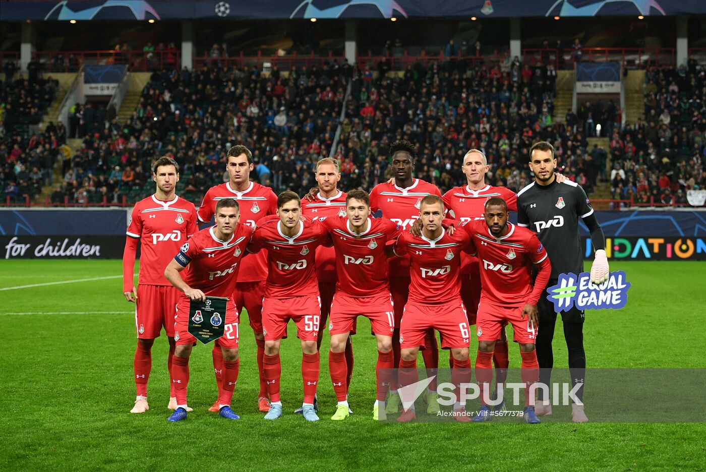 Russia Soccer Champions League Lokomotiv - Porto