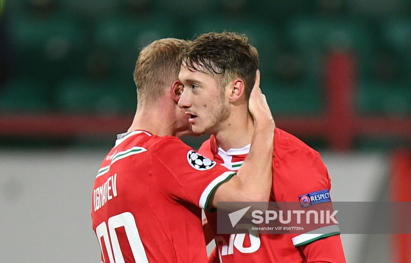 Russia Soccer Champions League Lokomotiv - Porto