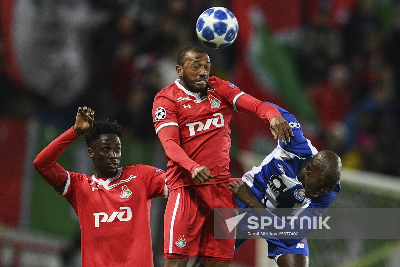 Russia Soccer Champions League Lokomotiv - Porto