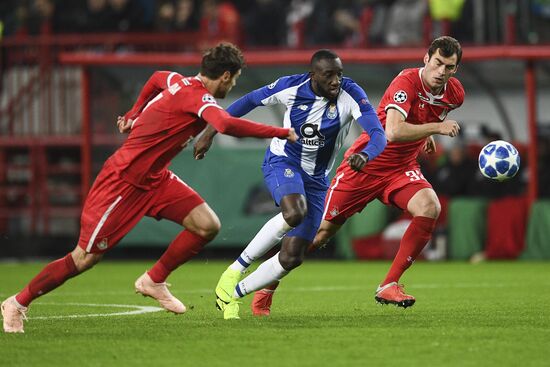 Russia Soccer Champions League Lokomotiv - Porto