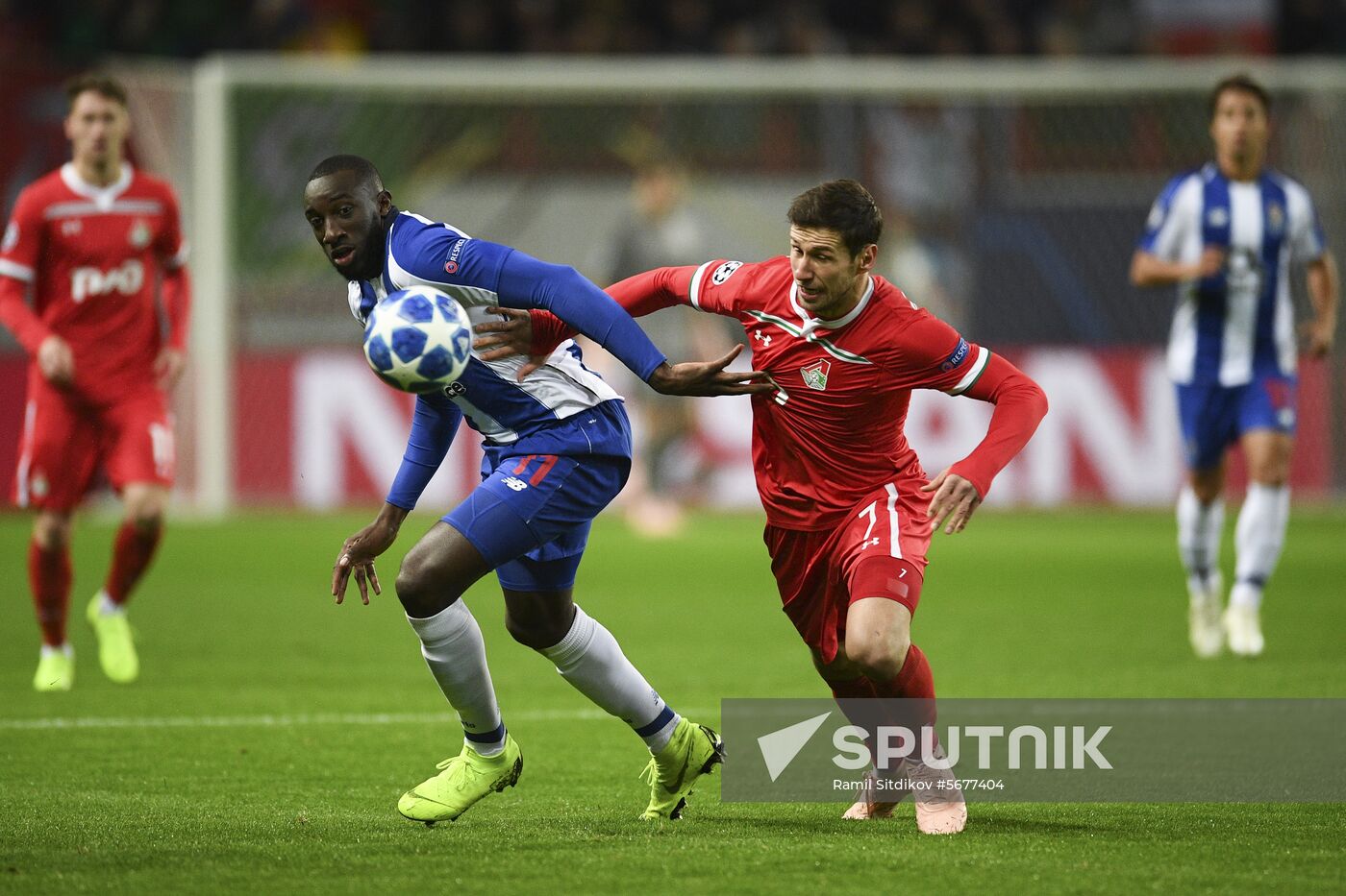 Russia Soccer Champions League Lokomotiv - Porto