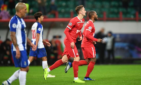 Russia Soccer Champions League Lokomotiv - Porto