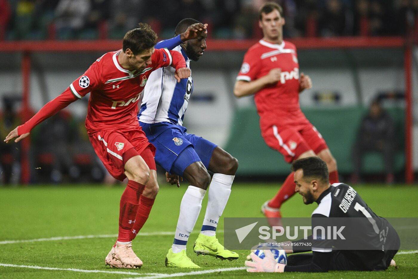 Russia Soccer Champions League Lokomotiv - Porto