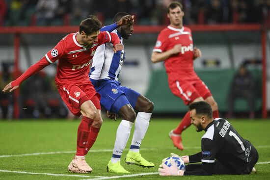 Russia Soccer Champions League Lokomotiv - Porto