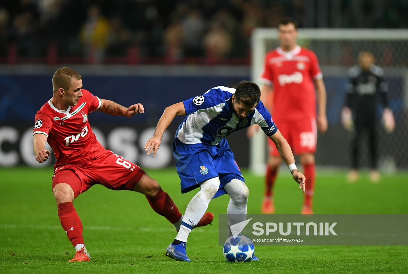 Russia Soccer Champions League Lokomotiv - Porto