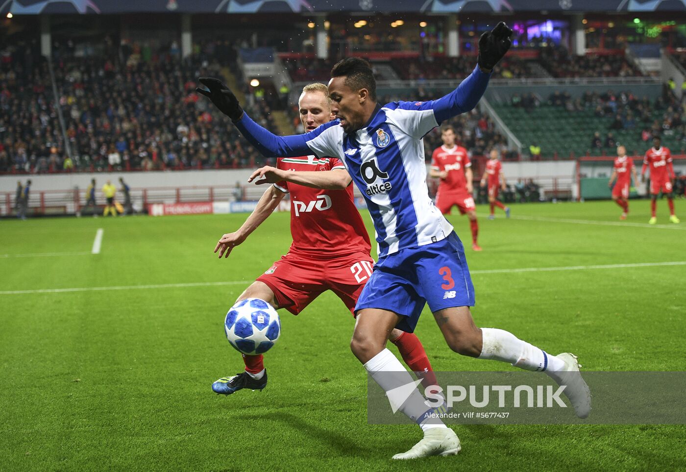 Russia Soccer Champions League Lokomotiv - Porto