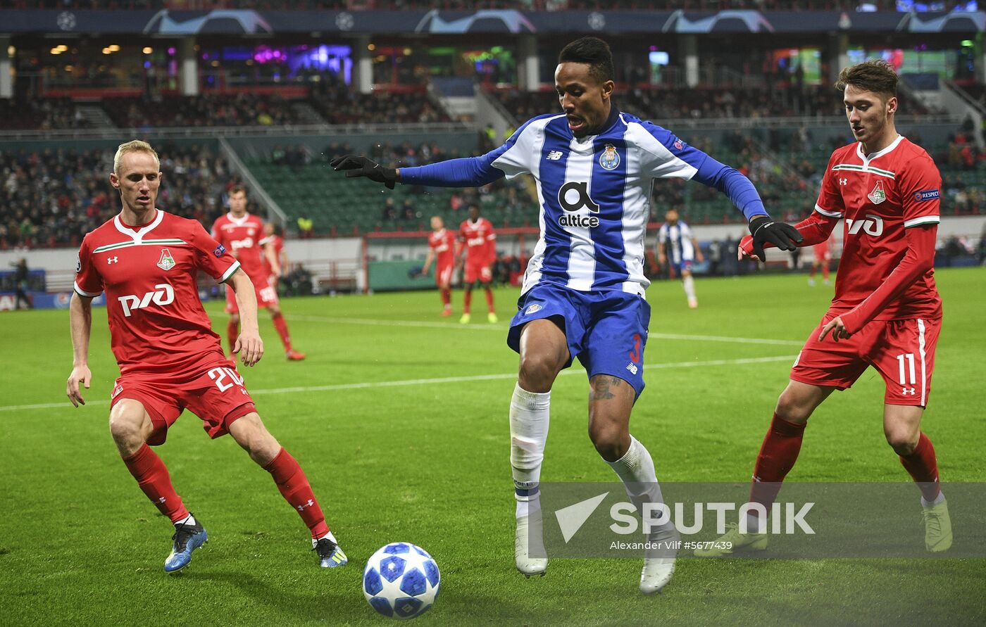 Russia Soccer Champions League Lokomotiv - Porto