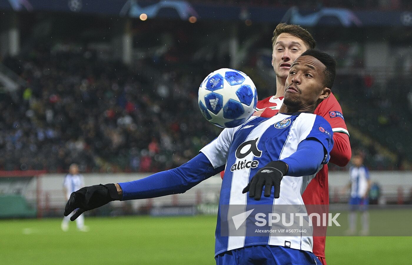 Russia Soccer Champions League Lokomotiv - Porto