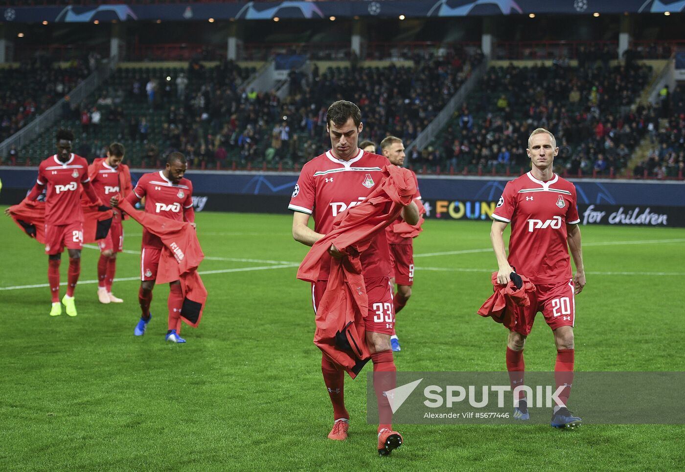 Russia Soccer Champions League Lokomotiv - Porto