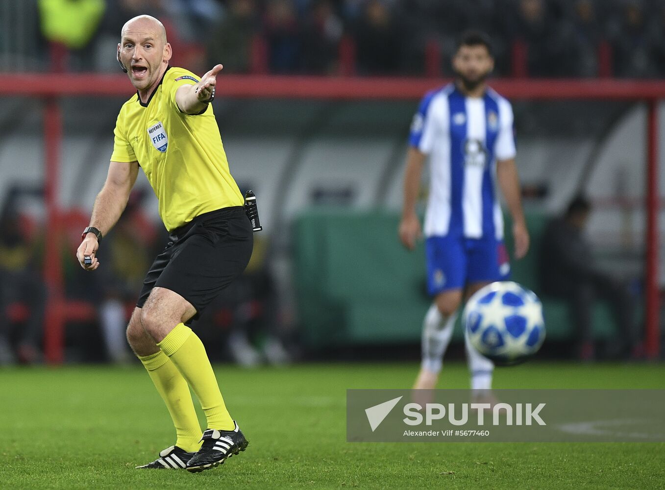 Russia Soccer Champions League Lokomotiv - Porto