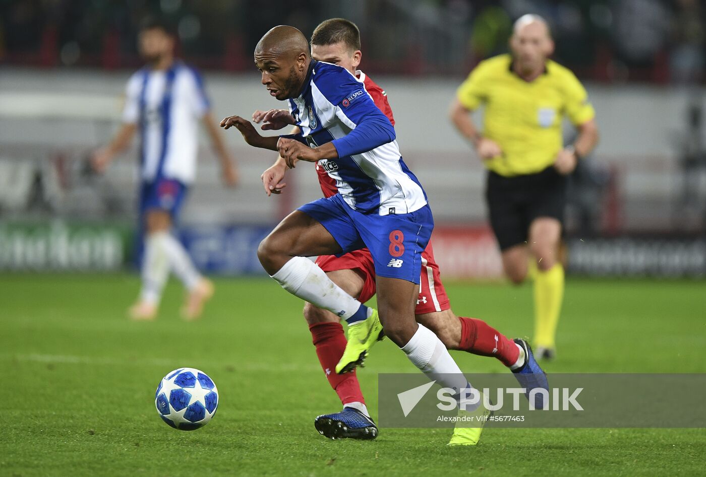 Russia Soccer Champions League Lokomotiv - Porto