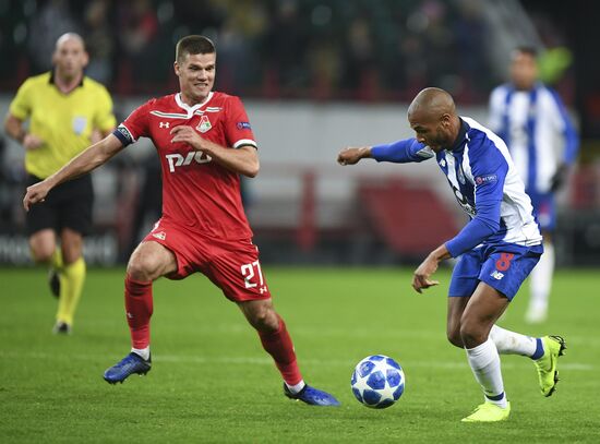 Russia Soccer Champions League Lokomotiv - Porto