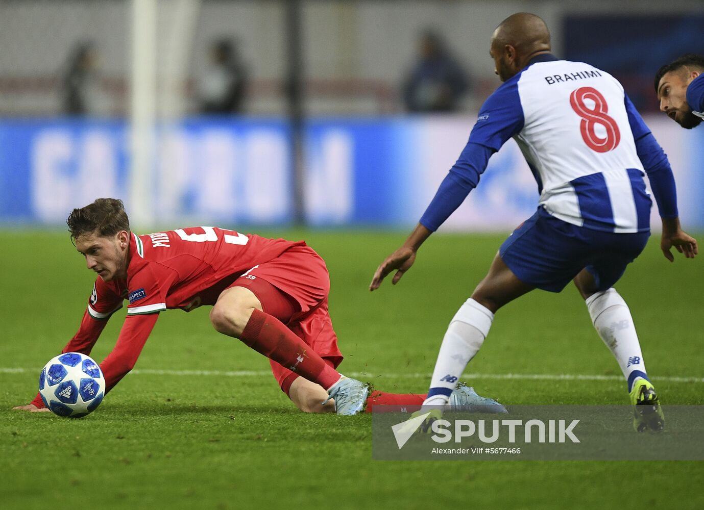 Russia Soccer Champions League Lokomotiv - Porto