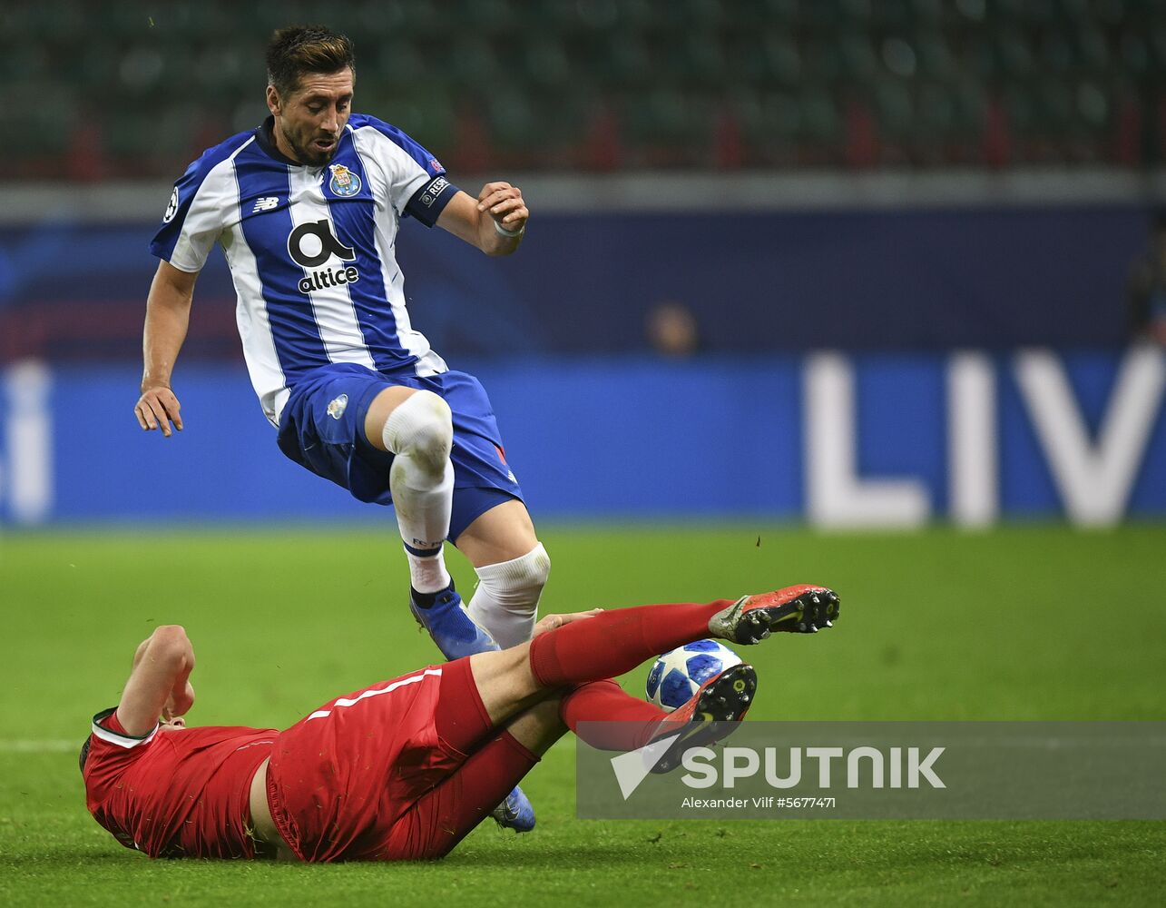 Russia Soccer Champions League Lokomotiv - Porto