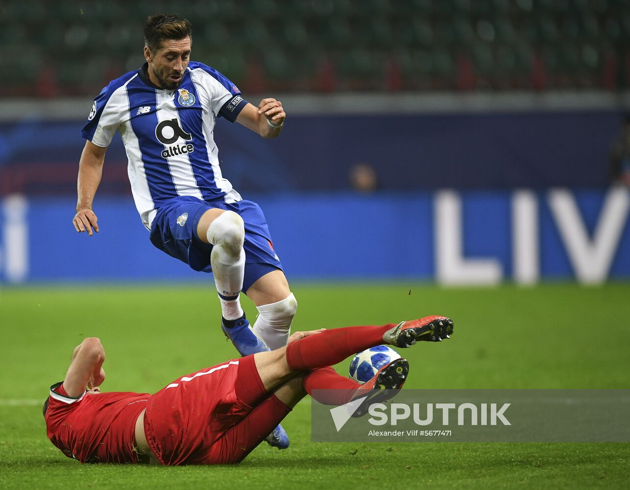 Russia Soccer Champions League Lokomotiv - Porto