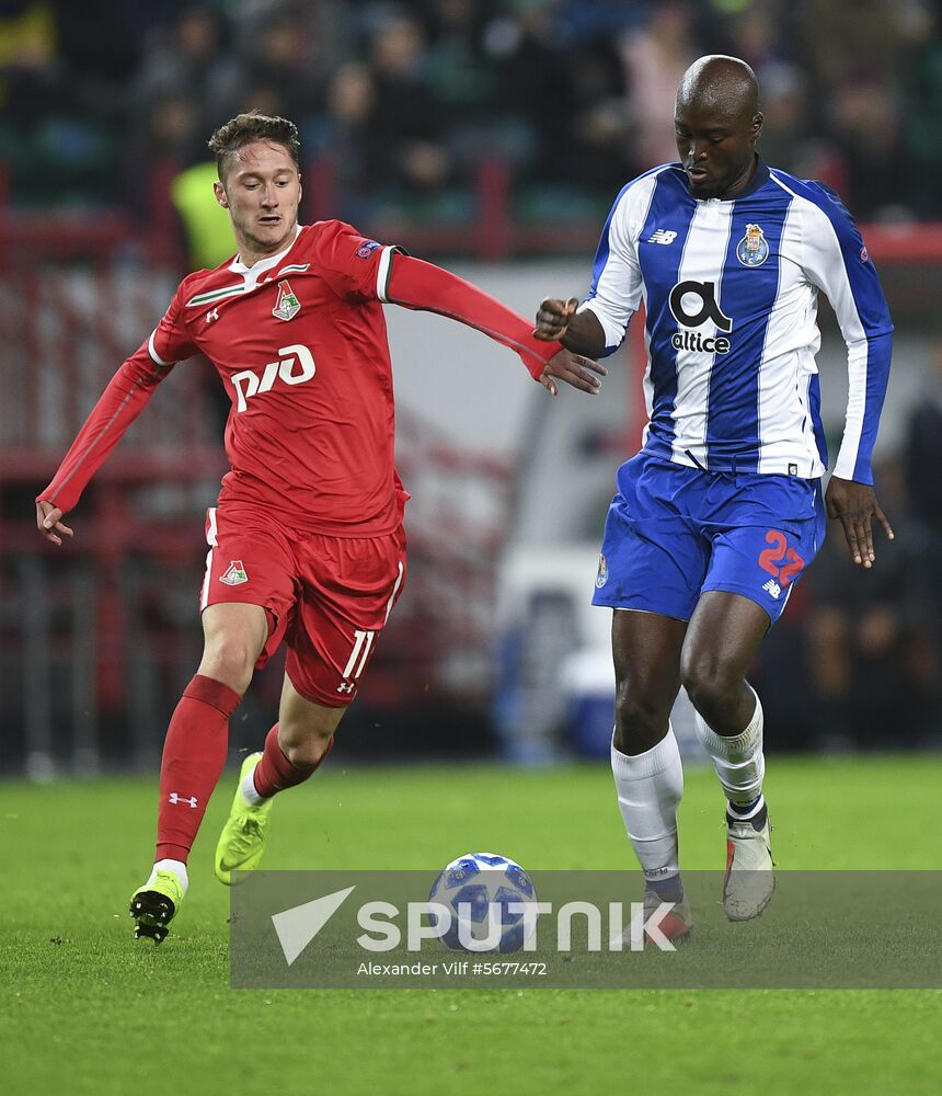 Russia Soccer Champions League Lokomotiv - Porto