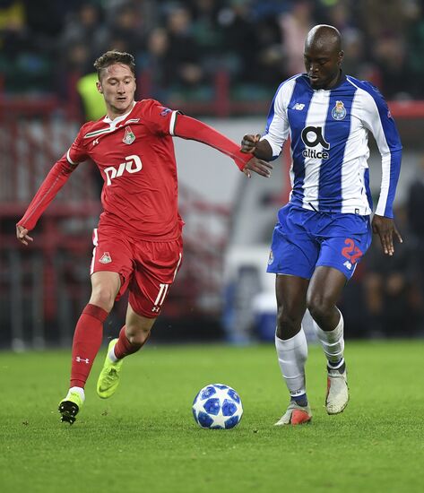 Russia Soccer Champions League Lokomotiv - Porto
