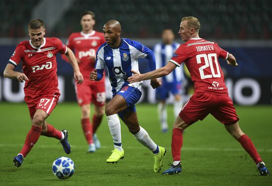 Russia Soccer Champions League Lokomotiv - Porto