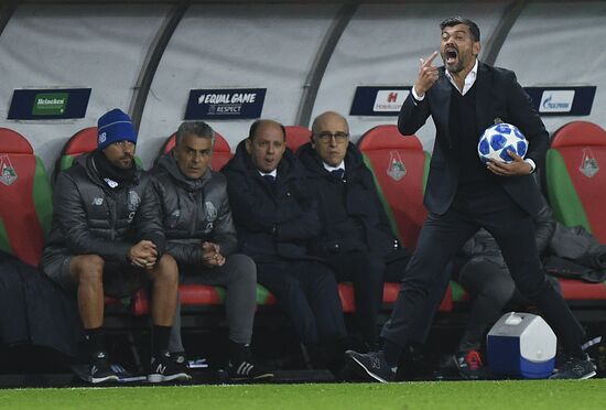 Russia Soccer Champions League Lokomotiv - Porto