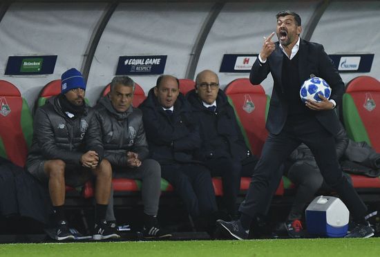 Russia Soccer Champions League Lokomotiv - Porto