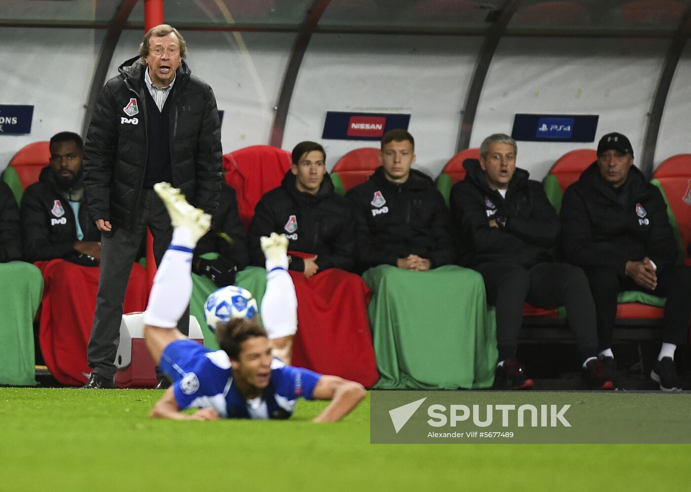 Russia Soccer Champions League Lokomotiv - Porto