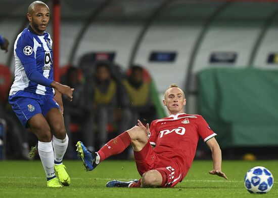 Russia Soccer Champions League Lokomotiv - Porto