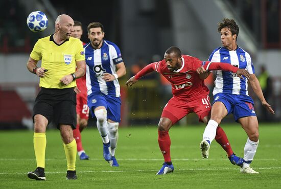 Russia Soccer Champions League Lokomotiv - Porto