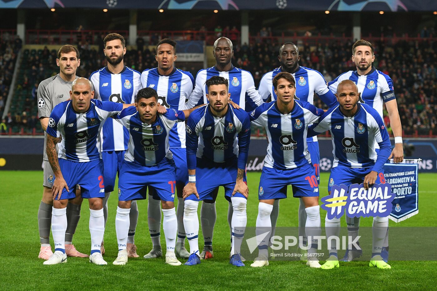 Russia Soccer Champions League Lokomotiv - Porto
