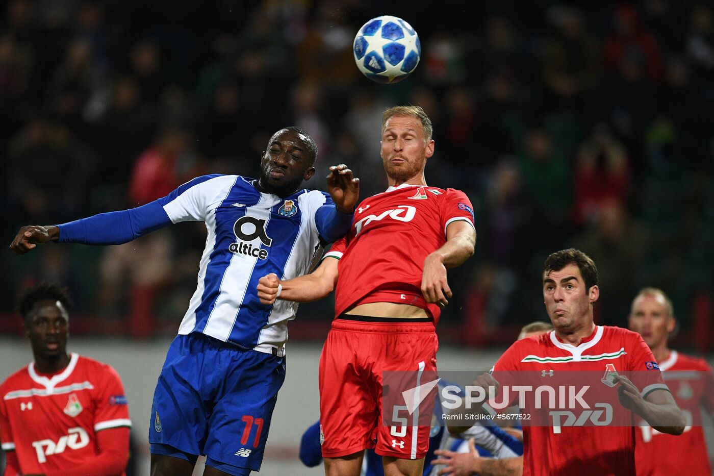 Russia Soccer Champions League Lokomotiv - Porto