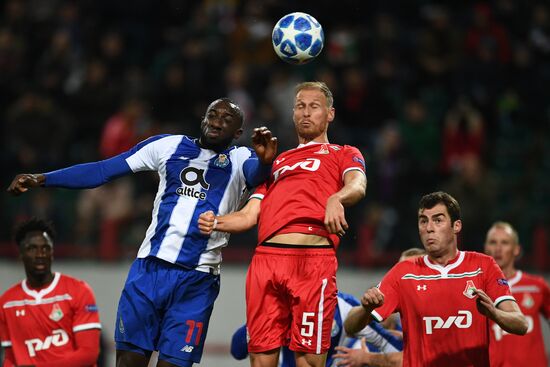 Russia Soccer Champions League Lokomotiv - Porto