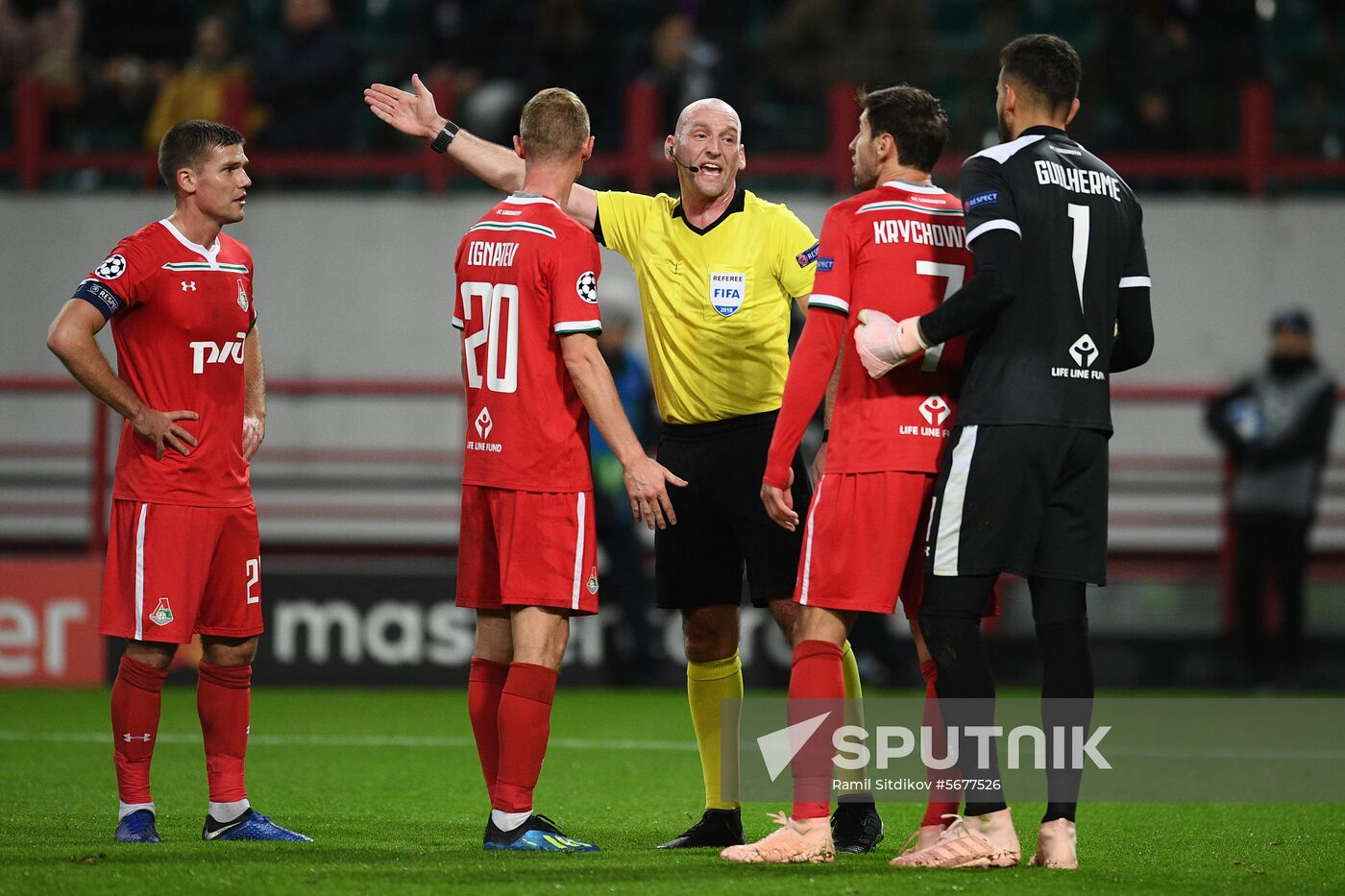 Russia Soccer Champions League Lokomotiv - Porto