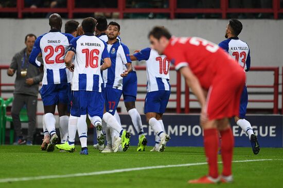 Russia Soccer Champions League Lokomotiv - Porto