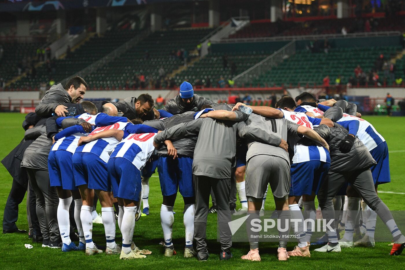 Russia Soccer Champions League Lokomotiv - Porto