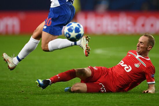 Russia Soccer Champions League Lokomotiv - Porto