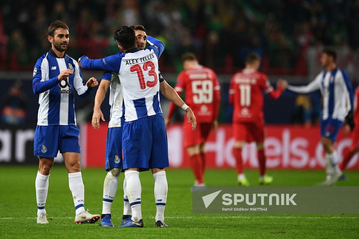 Russia Soccer Champions League Lokomotiv - Porto