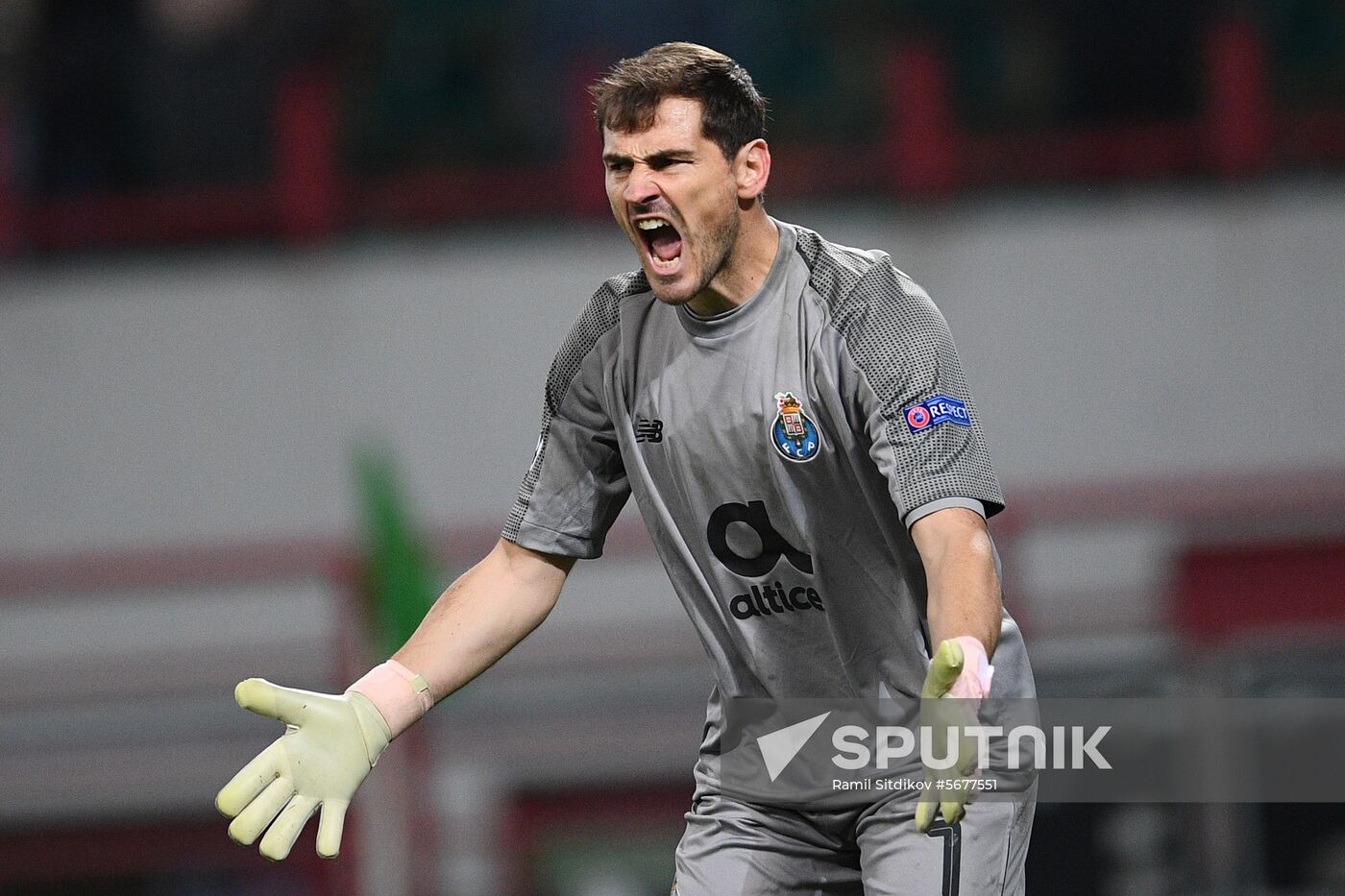 Russia Soccer Champions League Lokomotiv - Porto
